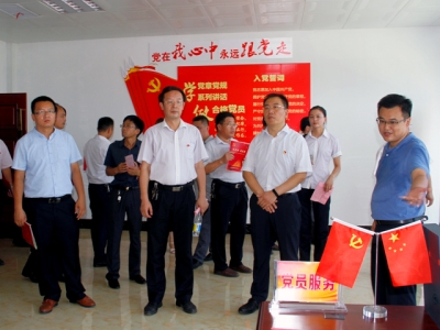 梁山縣委常委、組織部部長王建一行蒞臨天意機械調(diào)研